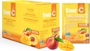 Ener-C Peach Mango Multivitamin Drink Mix Powder Vitamin C 1000mg & Electrolytes with Real Fruit Juice Natural Energy & Immune Support for Women & Men - Non-GMO Vegan & Gluten Free - 30 Count