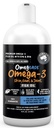 100% Pure Fish Oil for Dogs & Cats (1,545mg Omega 3 per Teaspoon) 16oz. Loaded with EPA & DHA for Joints, Skin & Coat, Itching, Heart & Immune Health. Stronger Than Salmon Oil. Unflavored Omegease.