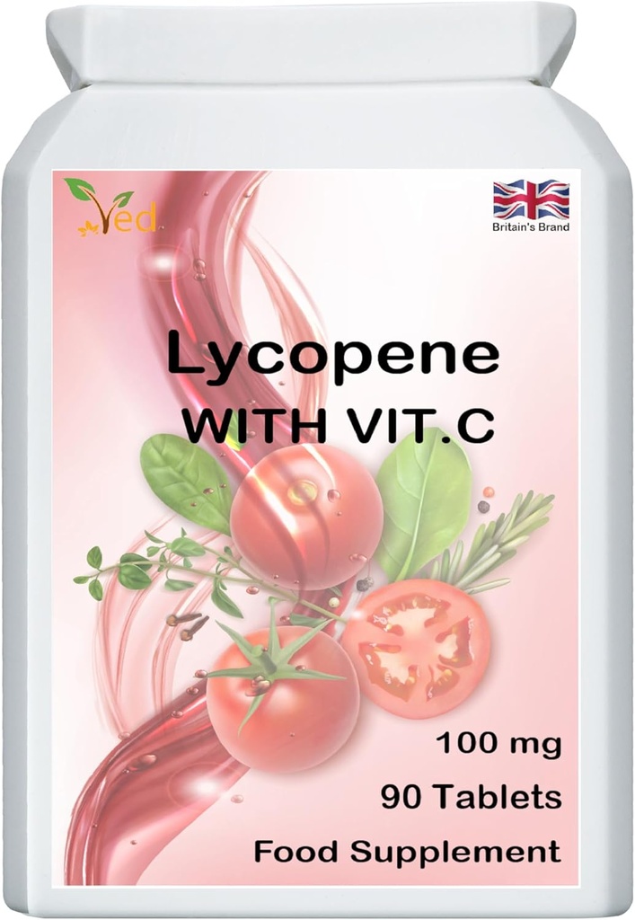 Ved lycopeno Suplemento 100mg 90 Comprimidos