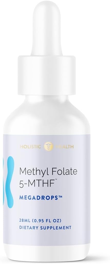 Methylfolát 5-MTHF Mega Drops ™ 28ML (.95 FL oz)