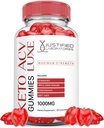 Luxe Keto ACV Gummies cao cấp Công thức 1000MG Luxe Gummies Apple Cider Vinegar Công thức với Pomegrant Juice B12 Vegan Non GMO 60 Gummys