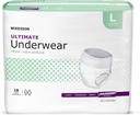 McKesson Ultimate Adult Incontinence 내복, [72 Count], 대형, 44-58 in. 최대 흡수성, Unisex Bladder 누출 보호, Tear-Away 측, Postpartum 및 Incontinence와 풀 온 스타일