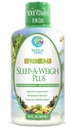 Tropical Oasis Sleep-A-Weigh Plus | Liquid Sleep Multimineral | w/Collagen, L-Carnitine, L-Lysine, Tonalin CLA, Apple Cider Vinegar, 5-HTP, Vitamins, 32 Fl Oz (Pack of 1), 33630
