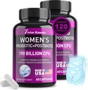 Protographics for Women 190 ล้านบาท CFU - 10 สตราอินส์ แอนด์ โพสต์ยาปฏิชีวนะ สําหรับ Vowen - Immun digestive, Gut, Vaginal & Urinial Health, Physolutes conccessation, Pas and Bloating, 120 Capsul