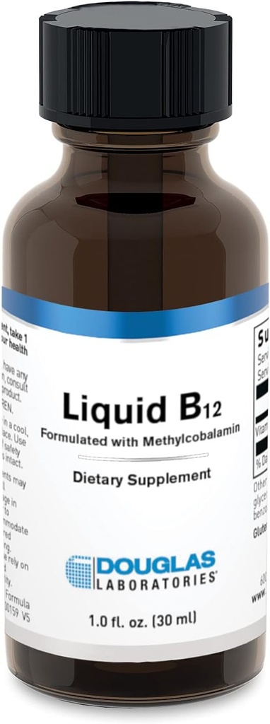 Douglas Laboratories Liquid B12 (Formulat cu metilcobalamină) 