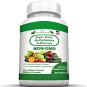 Heathland Pure Non-GMO Super Daily Multivitamine pentru adulți 