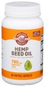 Manitoba Harvest Hemp Seed Oil Softgels, 2,475mg of Plant Based Omegas 3,6 & 9 per Serving Including GLA, Fish Oil Alternative, 60 Count (Pack of 1) Packaging May Vary