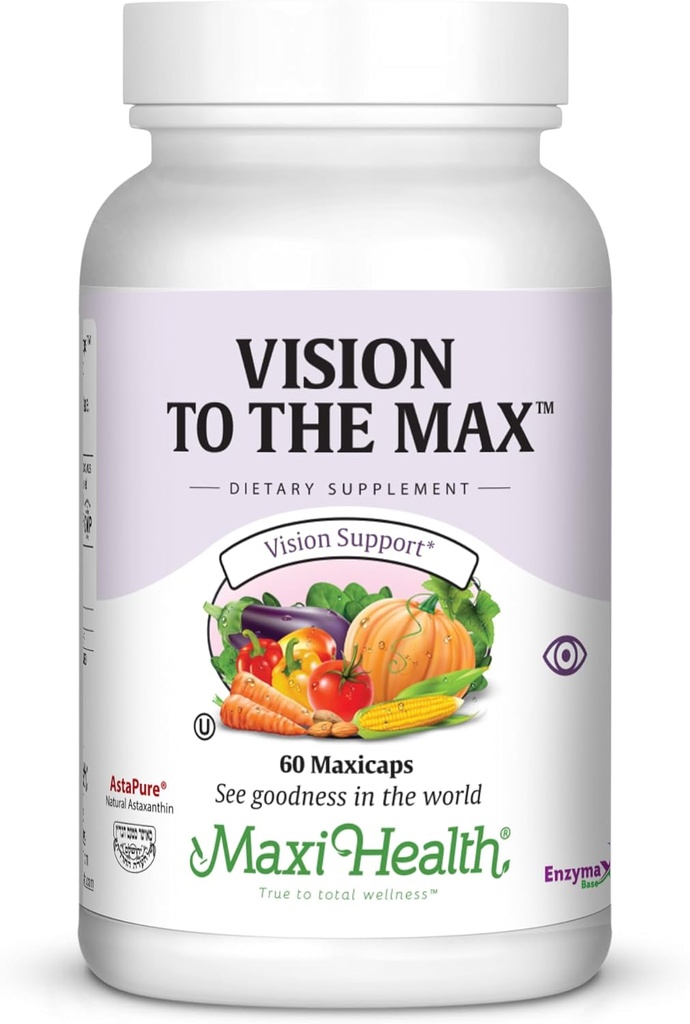 Max Complete Vision Support Capsules, 60 Count