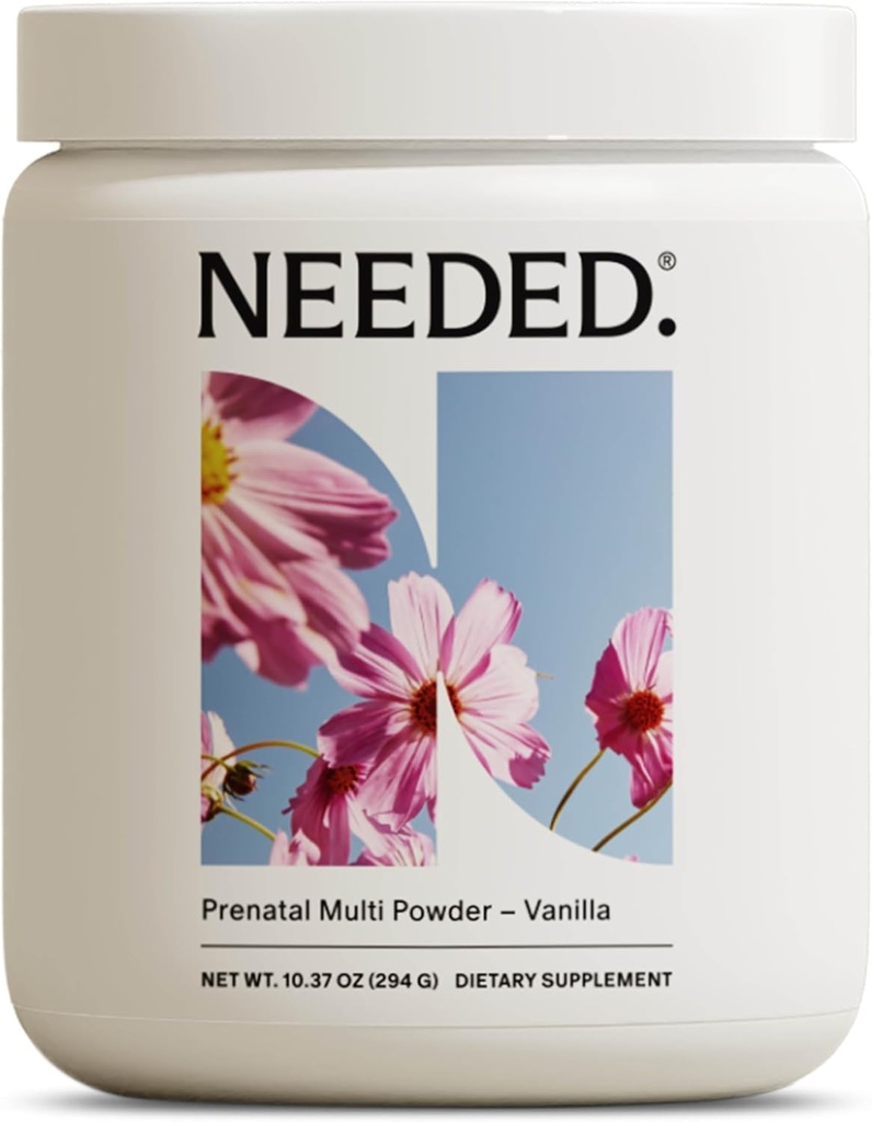 Dibutuhkan. Vanilla Multivitamin Powder dengan Choline untuk Prenatal, Pregnancy, Breastfeed, Postpartum 124; Percobaan-Formulated & Third- Party Tested 124; 30- Day Supply