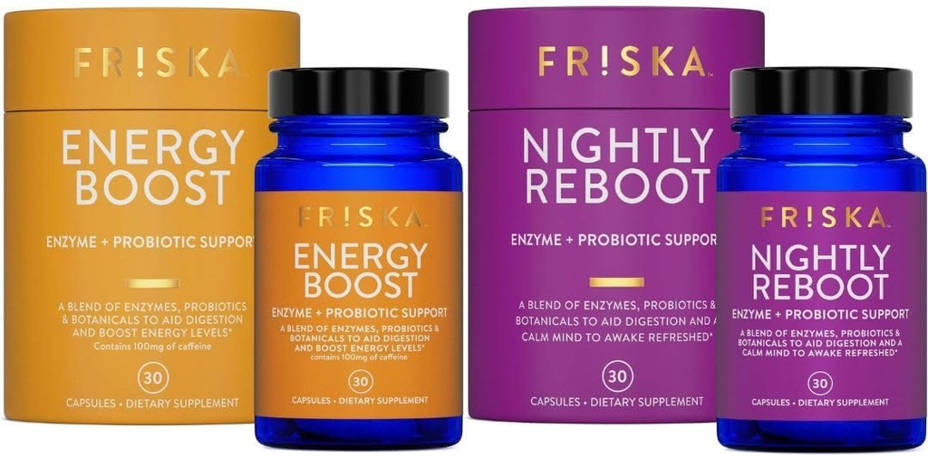 FRISKA Energy Boost and Nightly Reboot Bundle