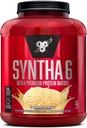 BSN SYNTHA-6 polvere di proteine del siero di latte, Caseina micellare, polvere di isolamento della proteina del latte, crema di ghiaccio di Vanilla, 5 sterline, 48 porzioni (pacchetto di 1) - vary di maggio del pacchetto