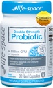 Life-Space Double Strength Broad Spectrum Probiotic, 64 miliardi di CFU & 15 Diverse Strains, Redouble formulato per la salute digestiva e la salute immunitaria, Probiotici per le donne & uomini - 30 capsule di veg