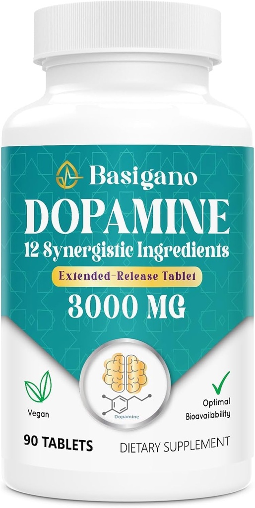 Natural Dopamine Supplement - 90 Tablet (Paket 1)