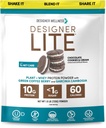 Designer Wellness, Designer Lite, Low Calorie Natural Protein, Prebiotic Fiber, Key Vitamins & Minerals, Schokolade Cookies & Cream, 25.6 Unzen