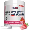 Powder Pre Workout EHP Labs OxyShred - Powder pretraining dengan L Glutamine & Acetyl Carnitine, Energy Boost Drink, 60 Servis