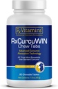 Rx Vitaminer CurcuWIN - Curcumin for hunder og katter - Vitaminer og kosttilskudd, Allergi Relief - gir immunstøtte og hjelpemidler Digestiv støtte - Joint Supplement - 90ct