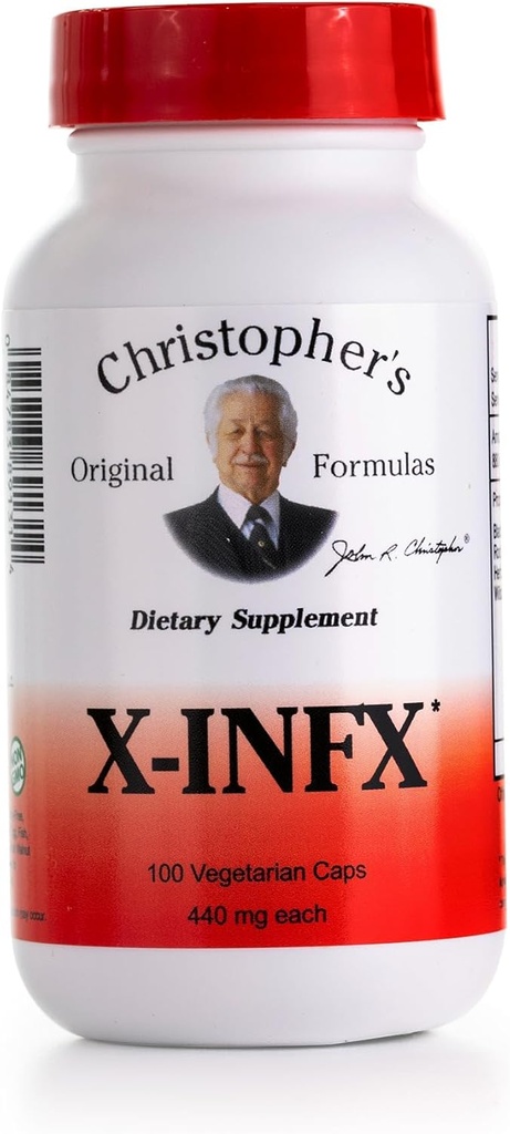 Christopheri originaalvalemid X-INFX valem, Natural Immune Support, 100 Caps