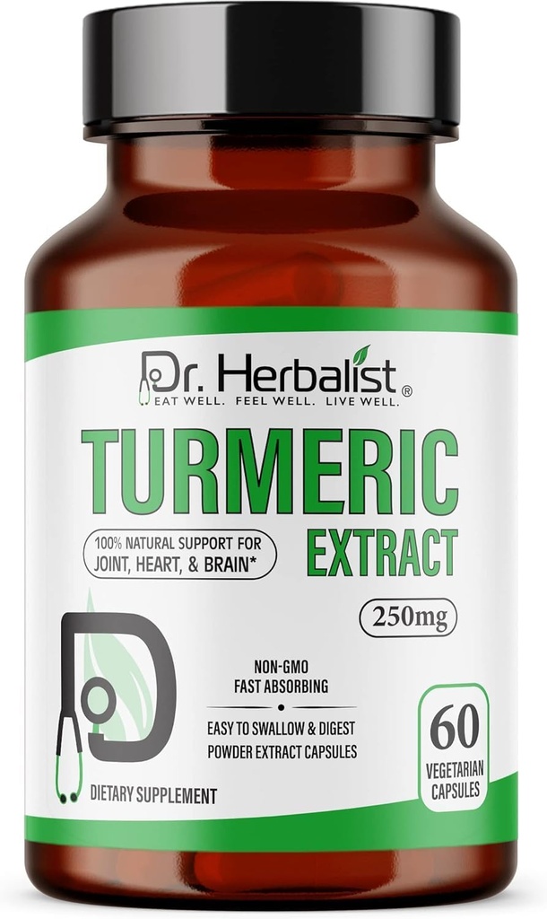 Dr. HERBALIST Curcumin extract 250mg 