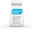 Omne Diem Histamina Digest DAO 30.000 HDU - 120 Caps - Neutralizando a Enzima - Alivia a Intolerância da Histamina com Diamina Oxidase