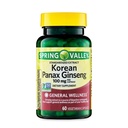 Convergence Korean Panax Ginseng Vegetarian Capsules, 100 mg, 60 Count