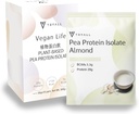 TRYALL Kasvipohjainen Pea Proteiinijauhe Isolaatti (20 g proteiinia) Matkapussit (Mantelimaito, 10 pakkausta)