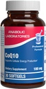 High Absorption CoQ10 100mg Softgels - Клінічна формула Coenzyme Q10 100mg для шкіри Серце Енергетика Антиоксидант і Brain Support - Легко ковтати - Виготовлені в США в CGMP Засоби - 30 Сервінги
