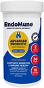 Endomune Advanced Adult Multi-Strain Probiotic Supplement med Prebiotic - 10 Stammar, 30 miljarder CFU - Läkare Formulerad (60-Räkna)