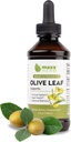 Maxx Herb Olive Leaf Extract – Max Tugevus Oleuropein Vedel imendub paremini kui kapslid või tee, immuunsüsteemi toetust, südame tervist ja hooajaline heaolu - 4 Oz Pudel (60 Servings)