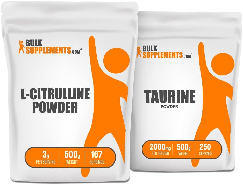 L-Citrulline 500g + Taurine 500g Bundle
