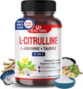 L-Citrulline Capsules 富含L-Arginine, Taurine, Creatine, Tongkat Ali, Fadogia Agrestis – 肌肉耐力的超硝基氧化物助推器, Stamina 和回收 – 180 Capsules