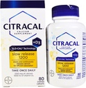 Citracal with Calcium D Slow Release 1200, 80-Count - Buy Packs and Save (Pack of 2)