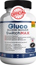 Gluco Blood Switch Sugar All Natural Fórmula per a mantenir nivells de salut, el màxim "Formake Daily Sand Blood Reviews (granatge - 60 Capules)
