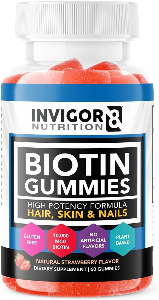 INVIGOR8 Biotin Gumies 10000mpg