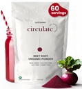 Organic Beet Root Powder - California Grown, 100% USDA Certified Organic - Nitric Oxide Boost, Vegan Superfood for Heart Health Men " Women, blood Pressure " Energy, Non-GMO (60 Servings)