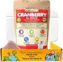 Cranberry for Dogs in crunchs - Eurinary Tractal Health, Dog UTI, Bladder Profile, Bladder Stones, Incontinenter, Cranberry Supplement – Bacon Flavor (150)