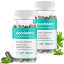 Cos desodoració suplementari, bidy Deodorar Capsules, Capsodorant Capules per a Detox, Digestion, Gut Salut, implementació de l'aparença 90 Capsule (2)