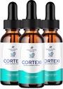 Cortexi Tinnitus Ear Drops - Cortexi 24, Cortexi Liquid Drops, Cortexi 리뷰, 귀 구호를위한 피시 드롭 (3 팩 - 180 ML)