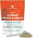 Dr Bill 's Feline Ultimate Fitness & Health ® 124; Cat Multivitaminų milteliai - Kasdienis papildas ® 124; Svorio kontrolė, bendras, smegenys, širdies ir imuninės paramos ® 124; Omega 3s, Collagen, B vitaminai, Taurinas, amino rūgštys