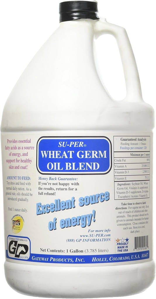 SU- PER Wheatgerm Oil Gallon