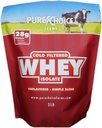Pure Choice Unflaved Whey Protein Isolate Powder, 28g Πρωτεϊνη & Χωρίς ζάχαρη, Μη μετουσιωμένη Ορός γάλακτος, 1 συστατικό, χωρίς πληρωτικά ή τεχνητά γλυκαντικά (μη αρωματισμένα, 2 lb)