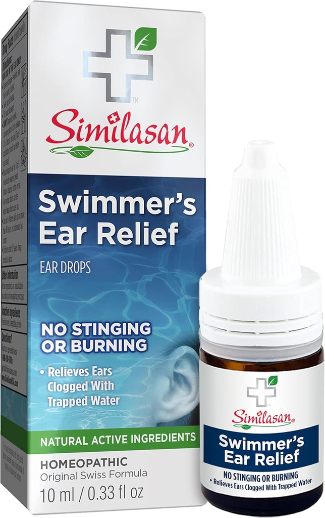 Similasan Swimmers øre relief øredråper 0,33 Ounce flaske