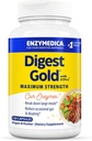 Enzymedica Digest Gold + ATPro, Maximum Strength Enzyme Formula, 14 Ключови ензими включително амилаза, Protease, Lipase и Lactase, 120 капсули