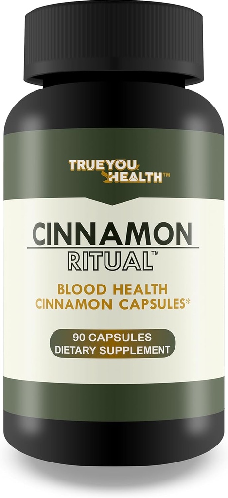 Cinnamon Ritual - 혈액 지원을위한 우리의 최고의 계피 보충 - 건강한 혈액 흐름을 촉진 - 향상된 공식 W / Turmeric & 비타민 - 포도당 재설정 Ritual Sugar 건강 혈액 건강