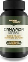 Cinnamon Ritual - Our Best Cinnamon Supplement for Blood Support - Promotes Healthy Blood Flow - Improved Formula W/Turmeric & Vitamins - Glucose Reset Ritual Sugar Health Blood Health