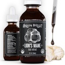 Hodgins Harvest Organic Lion's Mane Fruiting Body Extract Tincture - Beyin Sağlamlığı və Ruh Focus üçün Mushroom Supplement - Dual Özü Formula - Extra Focusd - 2 fl oz Şişe