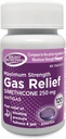 Gas Relief Massima Forza, Simethicone 250 mg, (120 Softgels), Fast Relief da Gas, Bloating, Fullness, Discomfort doloroso, Confronta Massima resistenza Phazyme Active Ingrediente