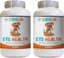 Dog Eye Supplement - Dog Eye Health - Advanced Formula - Benefits Vision - Immune Support - Dog Vitamin Heart - 2 Bottles (120 Treats)