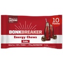 Cuscinetti per l'energia di Bonk Breaker, senza latticini, senza glutine ingredienti per fornire energia rapida e messa a fuoco, 1 scatola di 10 pacchetti, Cola