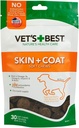 Vet's Best Skin & Coat Dog Supplements - Vitamin E ve Biotin ile Sağlıklı Köpekleri Korumak için formüle edilmiştir - 50 Chewable Tabletler