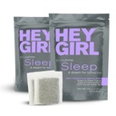 Hey Girl Sleep Tea - Natural Herbal Bedtime Tea Bags with Chamomile, Passion Flower, Valerian Root, Lemon Balm - Calming, Relaxing Adults Sleepy Night Time Té - Relaxation Gifts for Women 2-packs